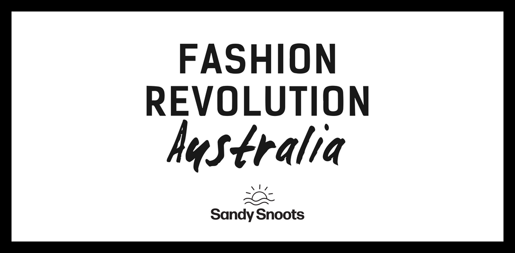 Fashion Revolution Week 2024 Sandy Snoots