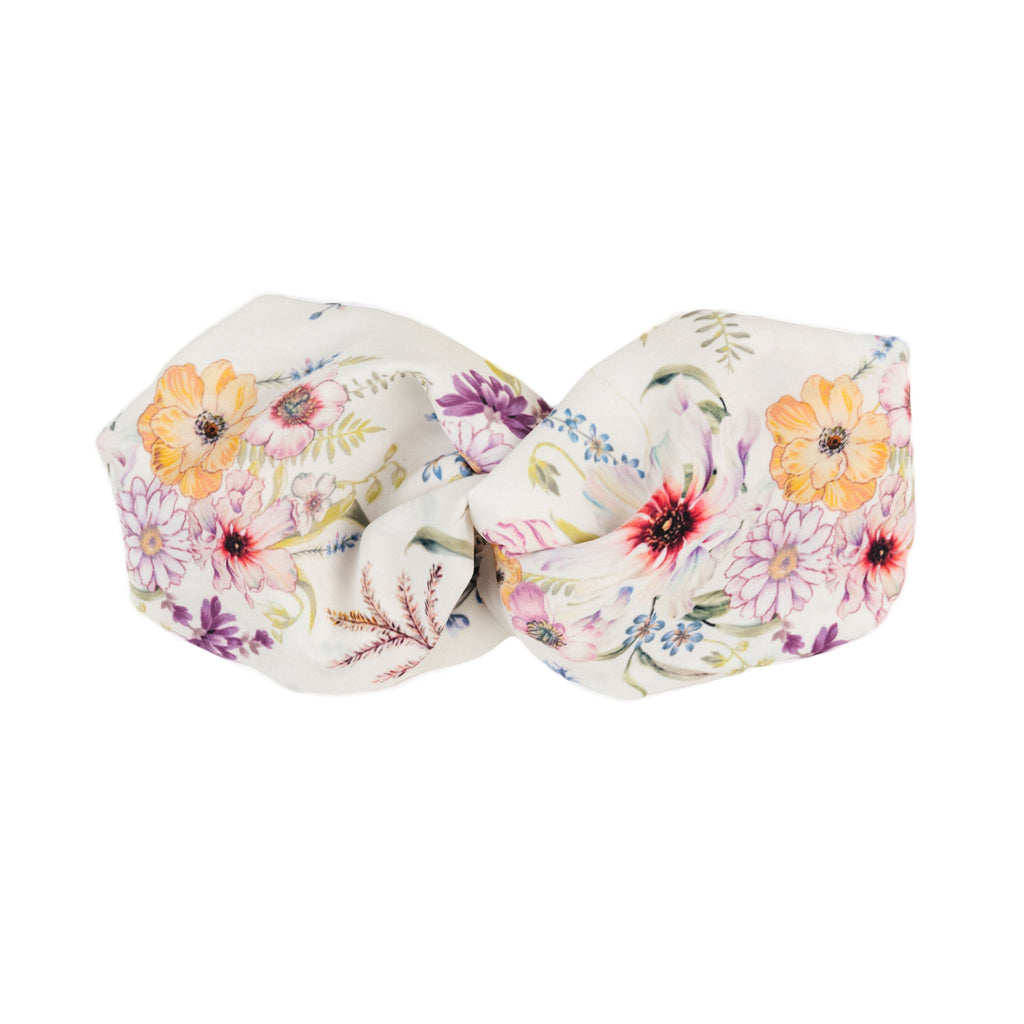 Colourful Floral Silk Dog Headband Australia