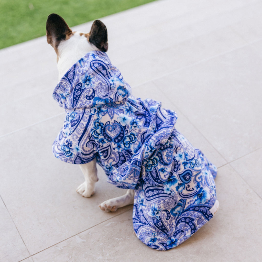 Oceanic Opulence Wearable Dog Poncho Drying Towel Australia