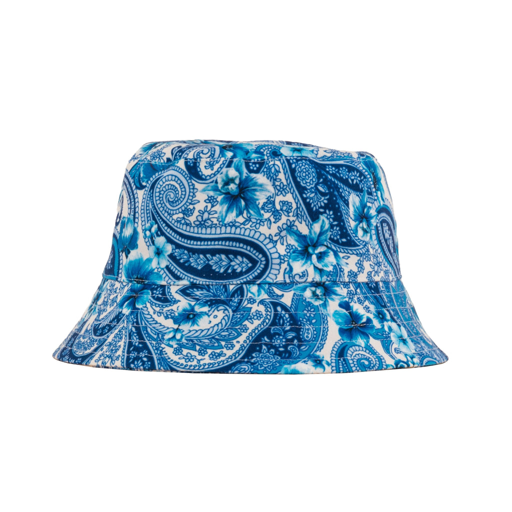 Blue Paisley UPF 50+ Women's Bucket Hat Australia