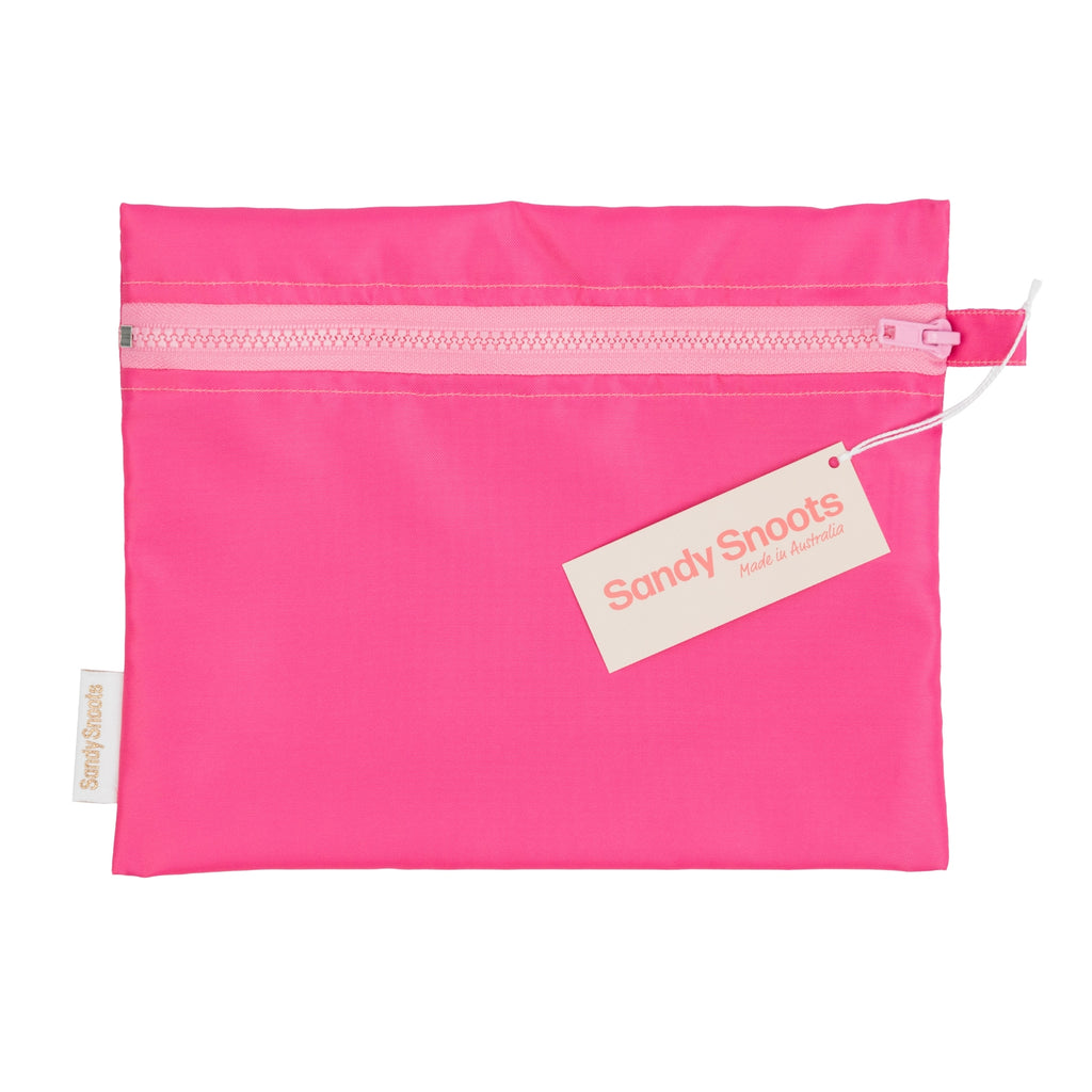 Pink Waterproof Beach Accessory Bag